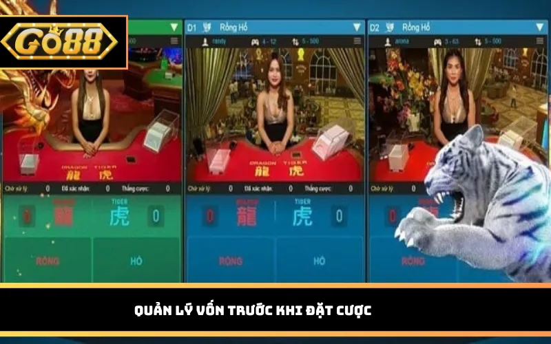 Quản lý vốn trước khi đặt cược