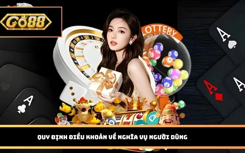Quy định điều khoản về nghĩa vụ người dùng
