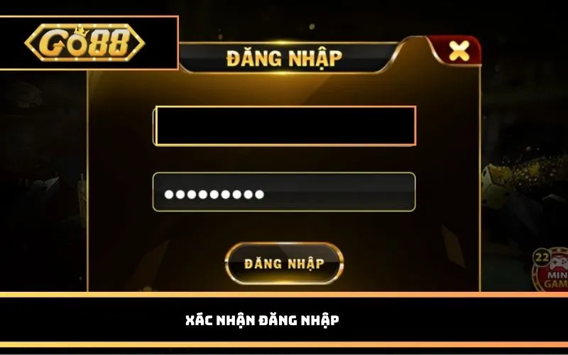 Xác nhận đăng nhập